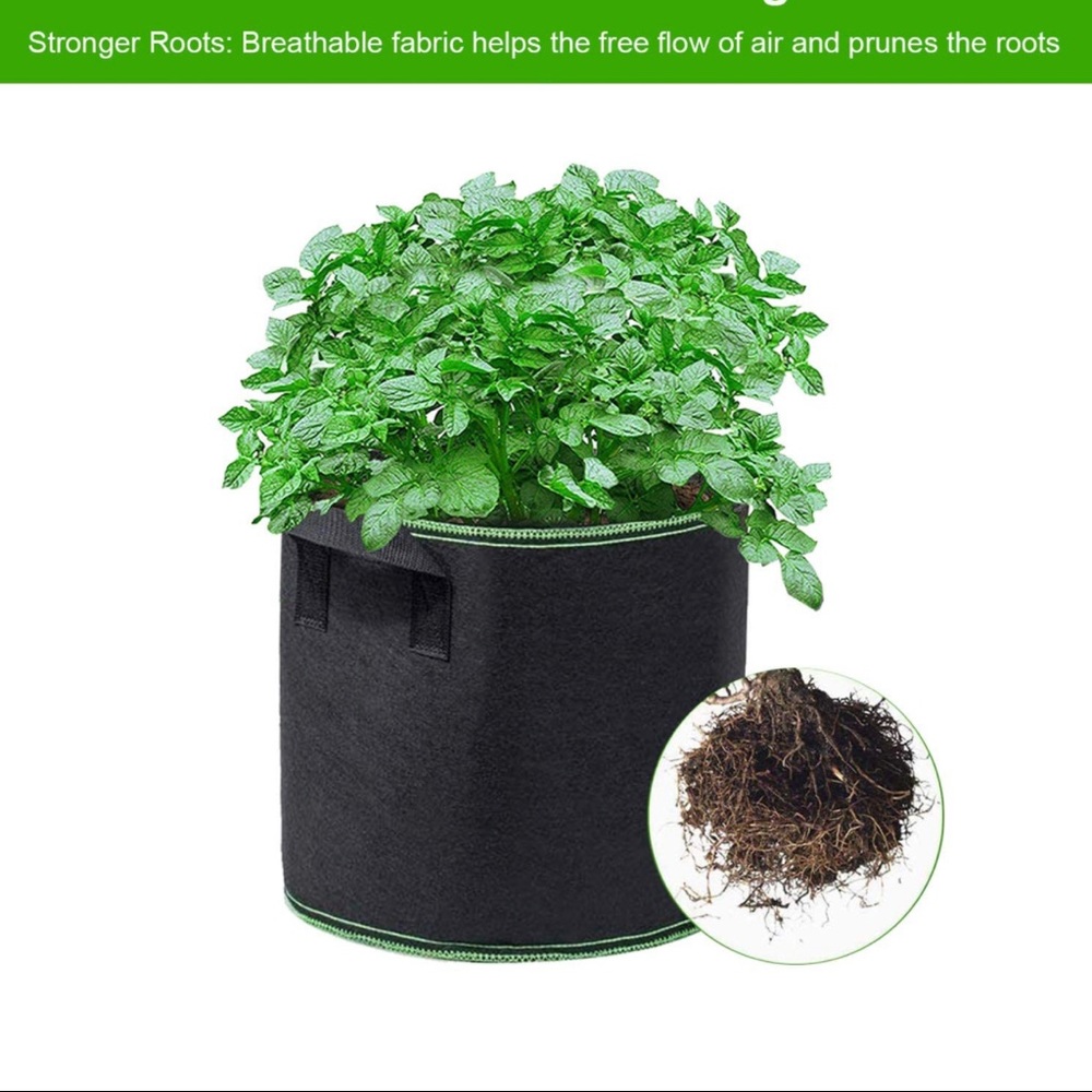 Grow bags set of five